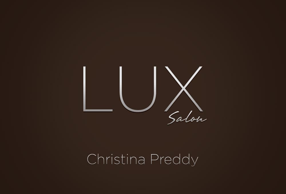 Lux Salon Raleigh, NC — Logo