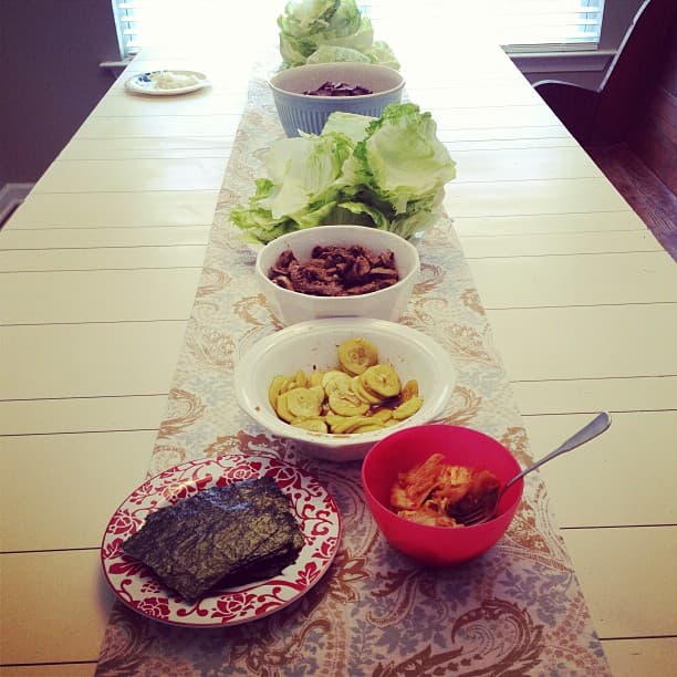 Jon's Bulgogi Lettuce Wraps 불고기